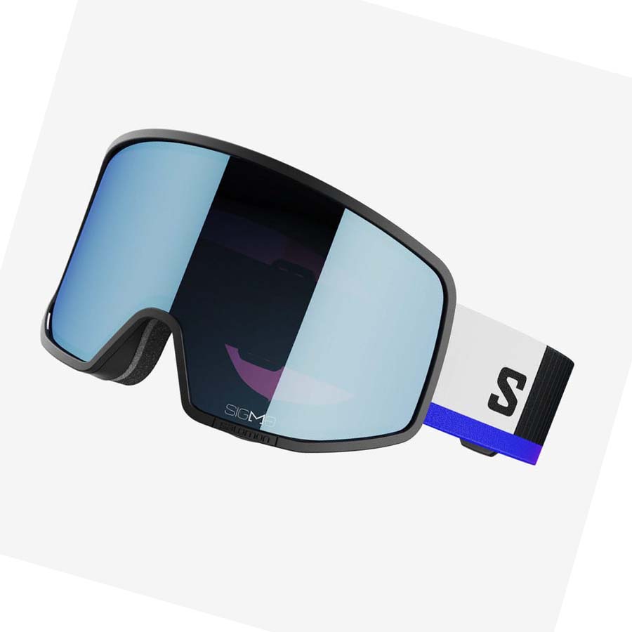 Gafas De Protección Salomon LO FI SIGMA Hombre Negros Blancos | MX 2897JPQ